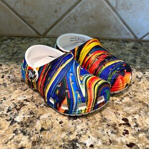 Toddler Classic Crocs Water color Size C6 Slip-On Casual ~Nice